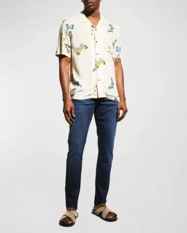 7 For All Mankind Men's Slimmy Taper Skinny Jeans | Thumbnail 2 7 For All Mankind Men's Slimmy Taper Skinny Jeans | Thumbnail 2