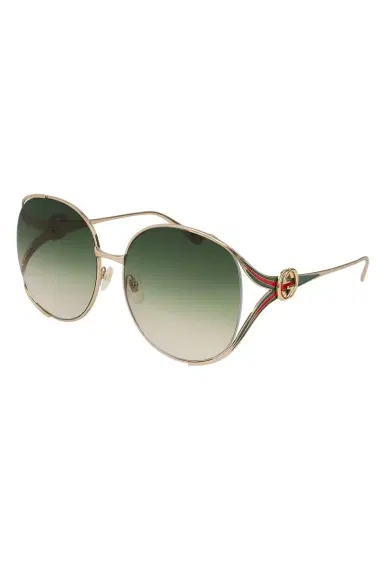 Gucci Oversized Oval GG Sunglasses | Thumbnail 2 Gucci Oversized Oval GG Sunglasses | Thumbnail 2