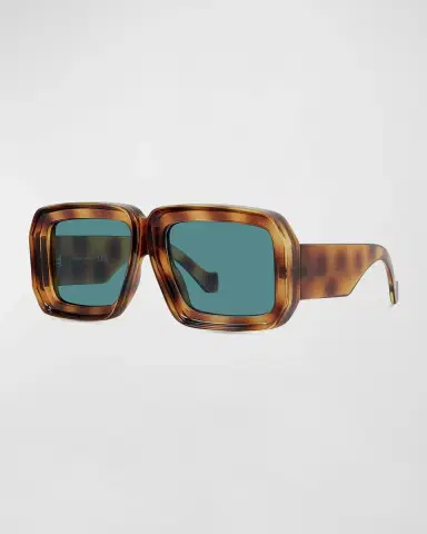Loewe Oversized Square Monochromatic Sunglasses | Thumbnail 2