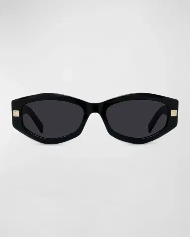 Givenchy GV Day Geometric Acetate Oval Sunglasses | Thumbnail 2 Givenchy GV Day Geometric Acetate Oval Sunglasses | Thumbnail 2