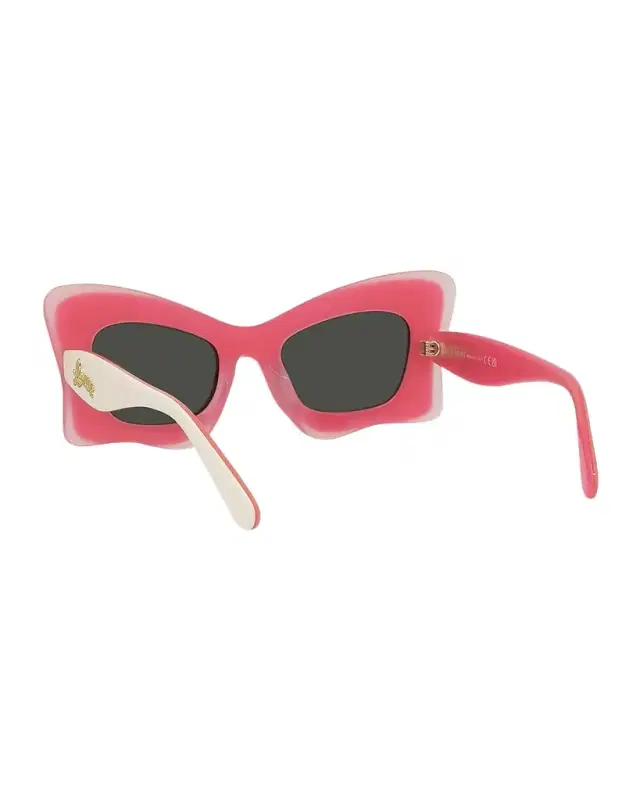 Loewe Multicolor Acetate Butterfly Sunglasses