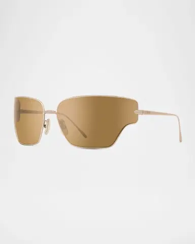 Loewe Signature Metal & Nylon Shield Sunglasses | Thumbnail 2 Loewe Signature Metal & Nylon Shield Sunglasses | Thumbnail 2