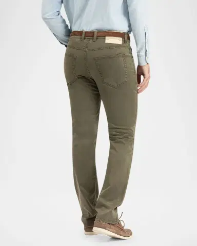 Boglioli Men 's 5-Pocket Twill Pants | Thumbnail 3