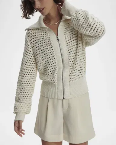 Varley Eloise Full-Zip Knit Jacket | Thumbnail 6 Varley Eloise Full-Zip Knit Jacket | Thumbnail 6