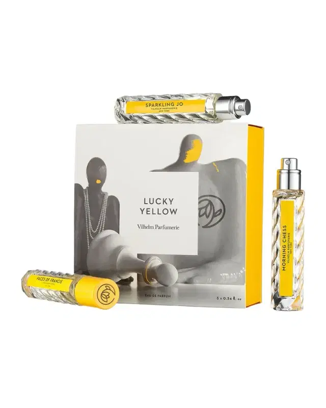 Vilhelm Parfumerie Lucky Yellow Eau de Parfum Set, 3 x 0.34 oz.