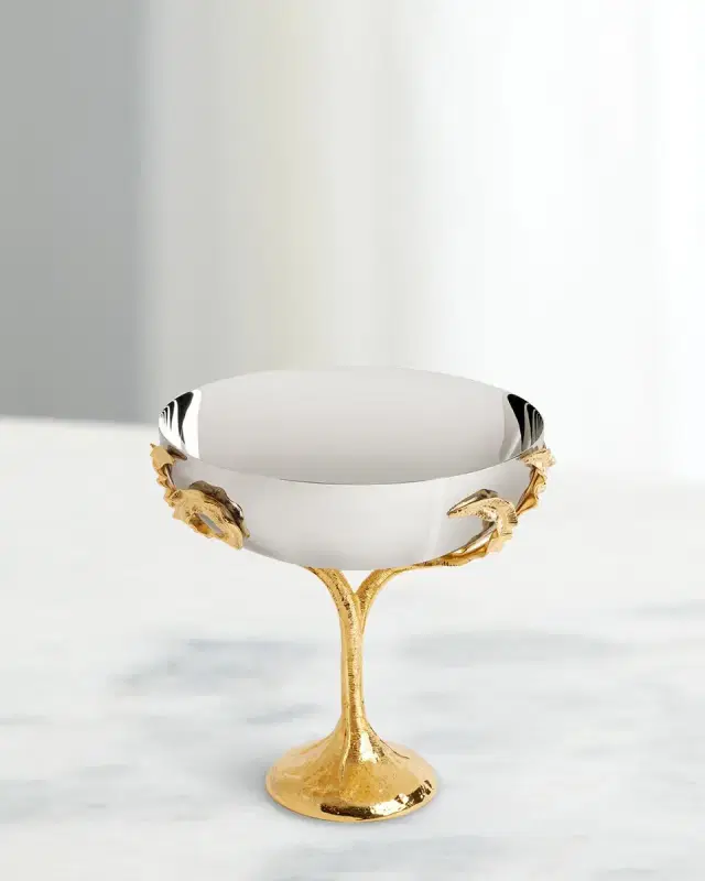 L 'Objet Fern Bowl on Stand