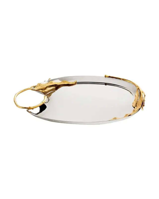 L 'Objet Fern Medium Tray