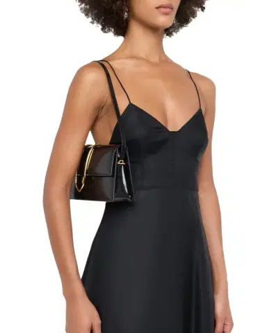 Jacquemus The Bambino Long Leather Shoulder Bag | Thumbnail 1 Jacquemus The Bambino Long Leather Shoulder Bag | Thumbnail 1