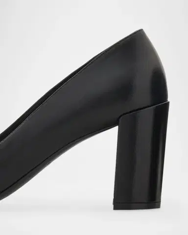 Ferragamo 70mm Tillya Leather Pumps | Thumbnail 5