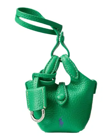 Polo Ralph Lauren Polo Play Leather Bag Charm | Thumbnail 1 Polo Ralph Lauren Polo Play Leather Bag Charm | Thumbnail 1