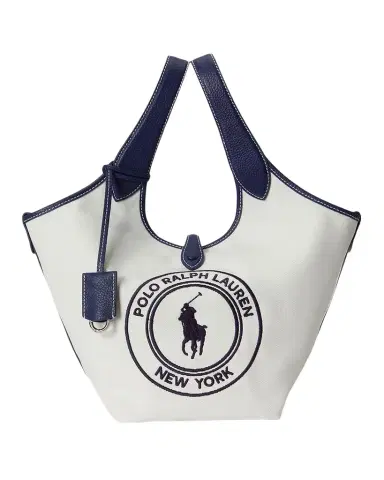 Polo Ralph Lauren Polo Play Medium Crest Canvas Tote Bag | Thumbnail 1 Polo Ralph Lauren Polo Play Medium Crest Canvas Tote Bag | Thumbnail 1