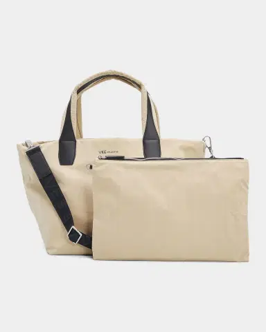 Vee Collective Essence Medium Contrast-Lined Tote Bag | Thumbnail 7