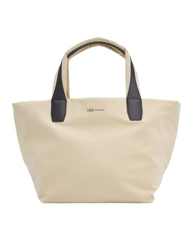 Essence Medium Contrast-Lined Tote Bag