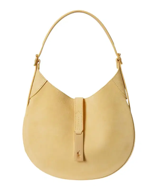 Polo Ralph Lauren Polo ID Small Suede Shoulder Bag