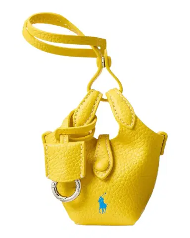 Polo Ralph Lauren Polo Play Leather Bag Charm | Thumbnail 1 Polo Ralph Lauren Polo Play Leather Bag Charm | Thumbnail 1
