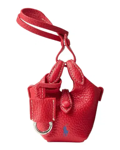 Polo Ralph Lauren Polo Play Leather Bag Charm | Thumbnail 1 Polo Ralph Lauren Polo Play Leather Bag Charm | Thumbnail 1