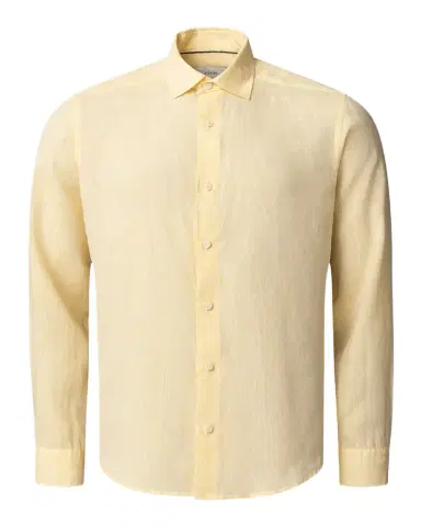 Eton Men's Solid Linen Button-Down Shirt | Thumbnail 1