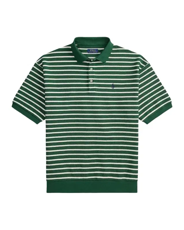 Polo Ralph Lauren Men 's Relaxed Fit Stripe Textured Polo Shirt