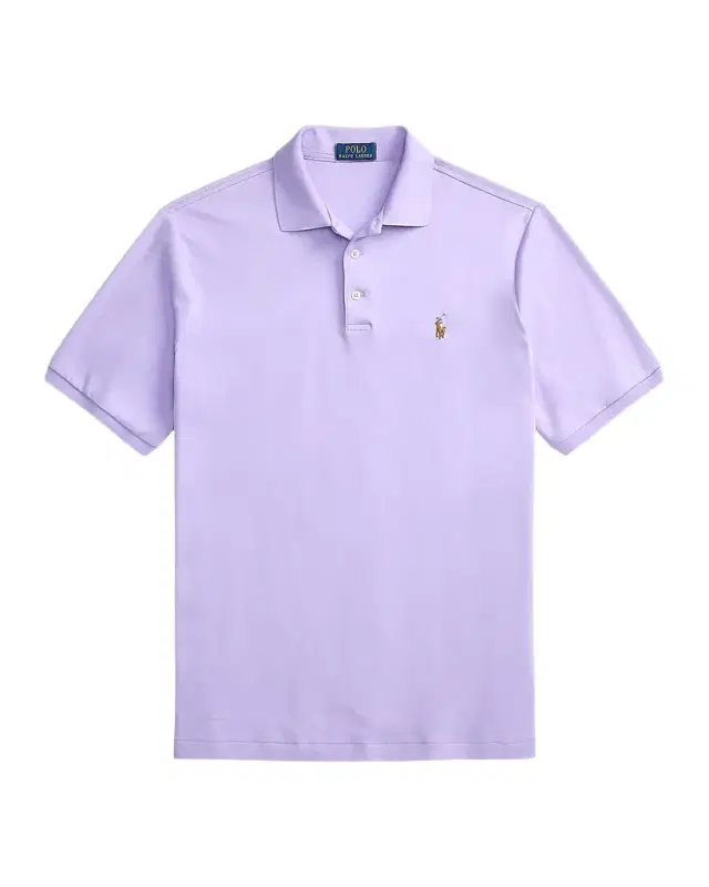 Polo Ralph Lauren Men 's Cotton Interlock Embroidered-Pony Polo Shirt