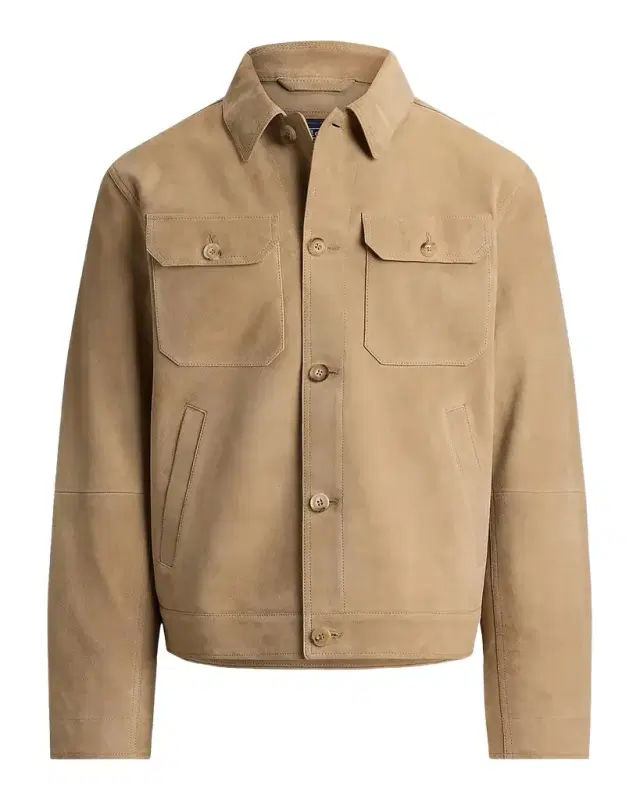 Polo Ralph Lauren Men 's The Ashdale Suede Shirt Jacket