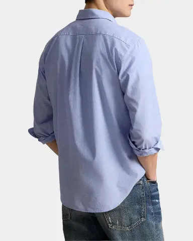 Polo Ralph Lauren Men's Classic Fit End-On-End Workshirt | Thumbnail 3 Polo Ralph Lauren Men's Classic Fit End-On-End Workshirt | Thumbnail 3