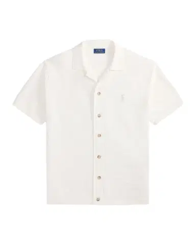 Polo Ralph Lauren Men's Cotton-Linen Short-Sleeve Cardigan | Thumbnail 1