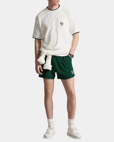Polo Ralph Lauren Men's Relaxed Terry Short-Sleeve Sweatshirt | Thumbnail 2