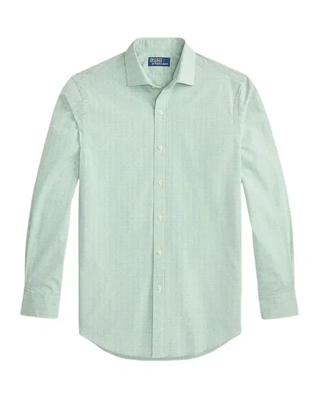 Men 's Classic Fit Glen Plaid Poplin Sport Shirt
