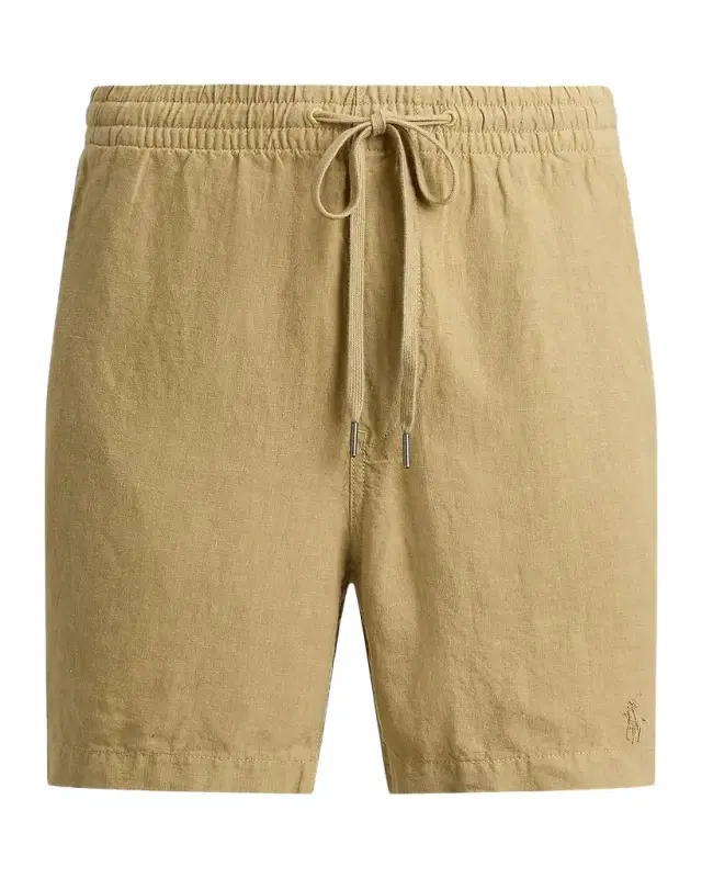 Polo Ralph Lauren Men 's Lateef Classic Fit Linen Shorts, 6" Inseam