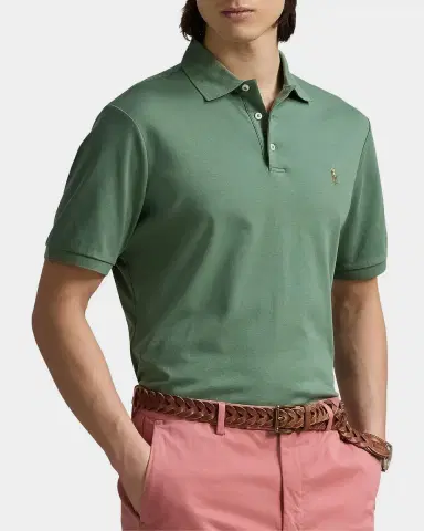 Polo Ralph Lauren Men's Classic Fit Soft Cotton Polo Shirt | Thumbnail 4