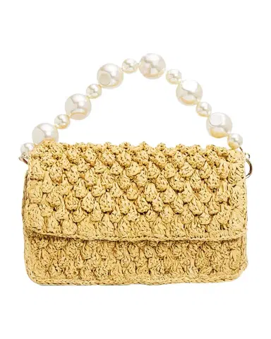 BTB Los Angeles Leilani Raffia Top Handle Bag | Thumbnail 1