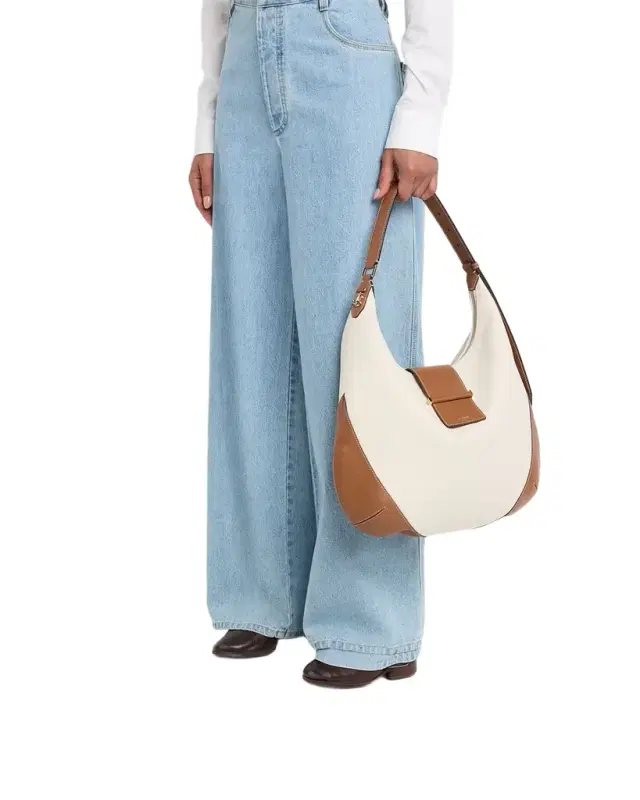 Jimmy Choo Bar Canvas Hobo Bag