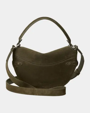 Ralph Lauren Collection Mini Suede Crossbody Bag | Thumbnail 3