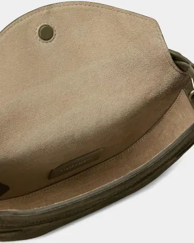 Ralph Lauren Collection Mini Suede Crossbody Bag | Thumbnail 4