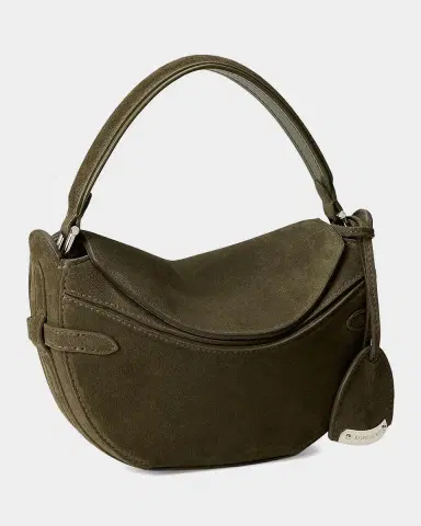 Ralph Lauren Collection Mini Suede Crossbody Bag | Thumbnail 8