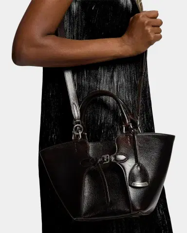 Ralph Lauren Collection The Ralph Mini Belted Leather Tote Bag | Thumbnail 2 Ralph Lauren Collection The Ralph Mini Belted Leather Tote Bag | Thumbnail 2