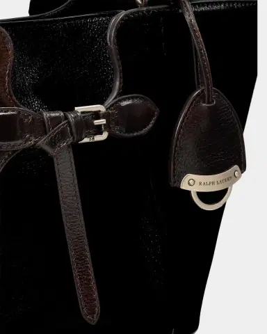 Ralph Lauren Collection The Ralph Mini Belted Leather Tote Bag | Thumbnail 5 Ralph Lauren Collection The Ralph Mini Belted Leather Tote Bag | Thumbnail 5