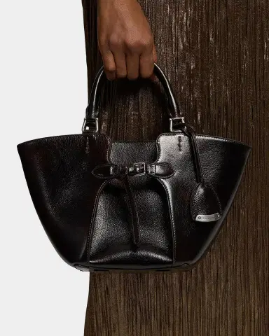 Ralph Lauren Collection The Ralph Mini Belted Leather Tote Bag | Thumbnail 6 Ralph Lauren Collection The Ralph Mini Belted Leather Tote Bag | Thumbnail 6
