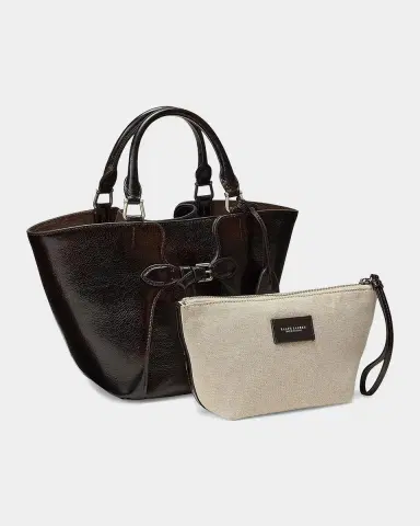 Ralph Lauren Collection The Ralph Mini Belted Leather Tote Bag | Thumbnail 7 Ralph Lauren Collection The Ralph Mini Belted Leather Tote Bag | Thumbnail 7
