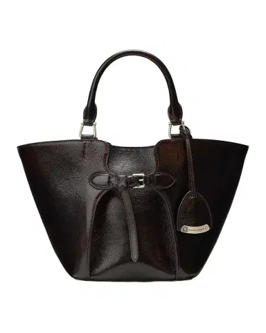 Ralph Lauren Collection The Ralph Mini Belted Leather Tote Bag | Thumbnail 1 Ralph Lauren Collection The Ralph Mini Belted Leather Tote Bag | Thumbnail 1