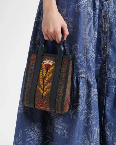 Etro Arnica Extra-Small Paisley Top Handle Bag | Thumbnail 2