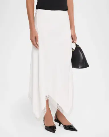 Sablyn Keri Paneled Bias-Cut Handkerchief Skirt | Thumbnail 4 Sablyn Keri Paneled Bias-Cut Handkerchief Skirt | Thumbnail 4