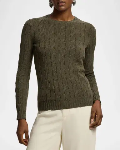 Ralph Lauren Collection Cable-Knit Cashmere Sweater | Thumbnail 4 Ralph Lauren Collection Cable-Knit Cashmere Sweater | Thumbnail 4
