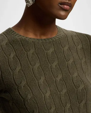 Ralph Lauren Collection Cable-Knit Cashmere Sweater | Thumbnail 5 Ralph Lauren Collection Cable-Knit Cashmere Sweater | Thumbnail 5