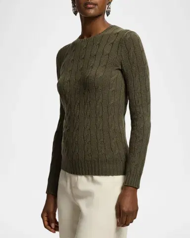 Ralph Lauren Collection Cable-Knit Cashmere Sweater | Thumbnail 6 Ralph Lauren Collection Cable-Knit Cashmere Sweater | Thumbnail 6