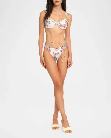 Agua Bendita Radical Sunrise Ilu Reversible Floral Bikini Bottoms | Thumbnail 2 Agua Bendita Radical Sunrise Ilu Reversible Floral Bikini Bottoms | Thumbnail 2