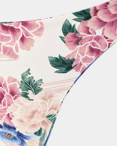 Agua Bendita Radical Sunrise Ilu Reversible Floral Bikini Bottoms | Thumbnail 4 Agua Bendita Radical Sunrise Ilu Reversible Floral Bikini Bottoms | Thumbnail 4