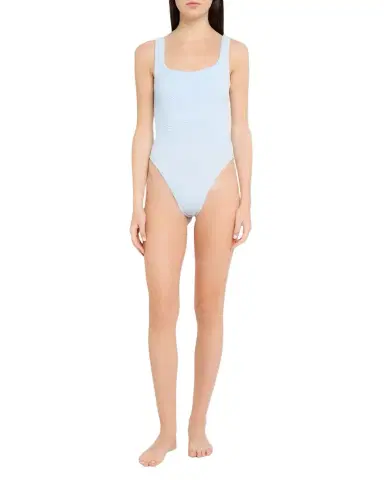 Hunza G Square-Neck One-Piece Swimsuit | Thumbnail 1