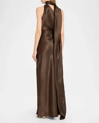Ralph Lauren Collection Rynn Washed Duchesse Evening Dress | Thumbnail 3 Ralph Lauren Collection Rynn Washed Duchesse Evening Dress | Thumbnail 3