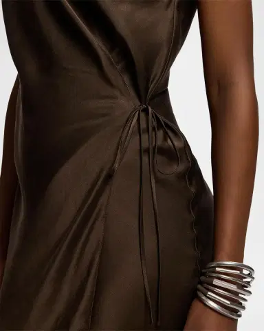 Ralph Lauren Collection Rynn Washed Duchesse Evening Dress | Thumbnail 6 Ralph Lauren Collection Rynn Washed Duchesse Evening Dress | Thumbnail 6